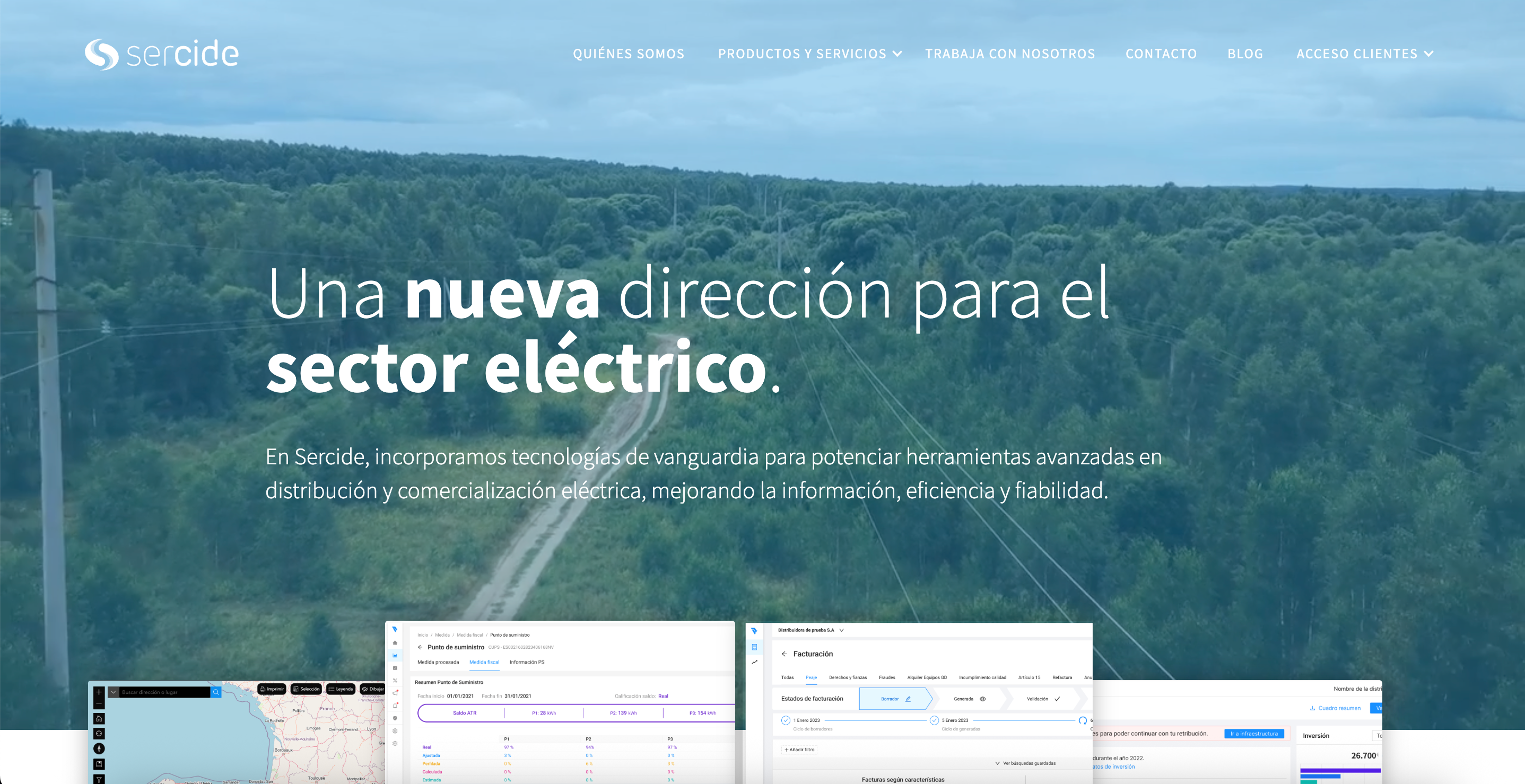 Sercide — Rediseño Web
